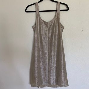 Gold Shimmery Dress Medium